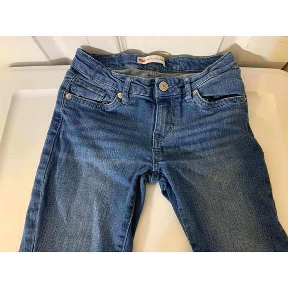 Levis 710 Super Skinny Jean Size 10 Medium Wash Denim - Picture 3 of 8